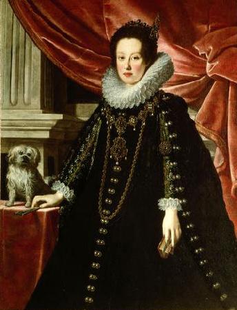 Justus Sustermans Anna of Medici, wife of archduke Ferdinand Charles of Austria Germany oil painting art